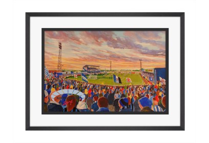 Springfield Park Stadium Fine Art Print - Wigan Athletic FC